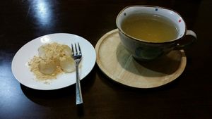 tea and treats  at Ren - Nakagyo Ward in Kyoto