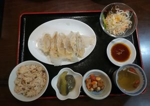 Certainement les meilleurs gyozas que j'ai pu manger at Ren - Nakagyo Ward in Kyoto