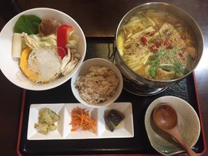 Curry hot pot. at Ren - Nakagyo Ward in Kyoto