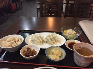Gyoza lunch  at Ren - Nakagyo Ward in Kyoto
