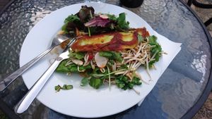 Banh Xeo - Vietnamese crêpes at Yoga Bar in Lund