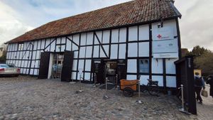 The nice building at Yoga Bar in Lund