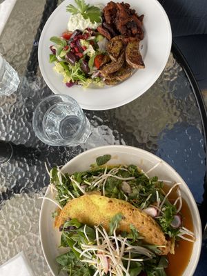 Banh Xeo and Gyros  at Yoga Bar in Lund