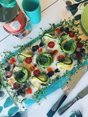 Smörgåstårta för 10 pers at Yoga Bar in Lund