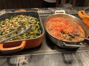 Vegan Hot Breakfast Offerings  at Walt Disney World - Tusker House Restaurant in Lake Buena Vista