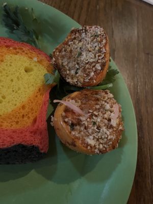 Tandoori Roasted Tomatoes & Bread  at Walt Disney World - Tusker House Restaurant in Lake Buena Vista