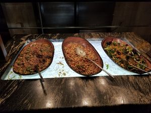 Grains and beans at Walt Disney World - Tusker House Restaurant in Lake Buena Vista