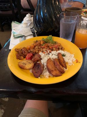 One of the special meals from the chef at Walt Disney World - Tusker House Restaurant in Lake Buena Vista