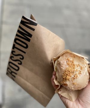   at Crosstown Doughnuts Vegan in London