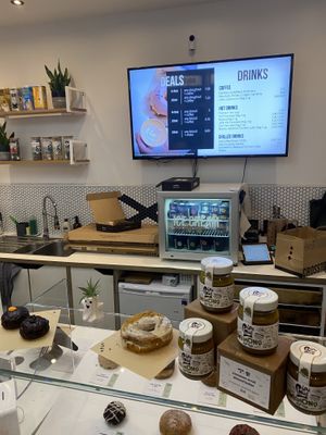 Interior  at Crosstown Doughnuts Vegan in London