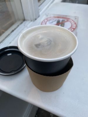 Early grey tea  at Crosstown Doughnuts Vegan in London