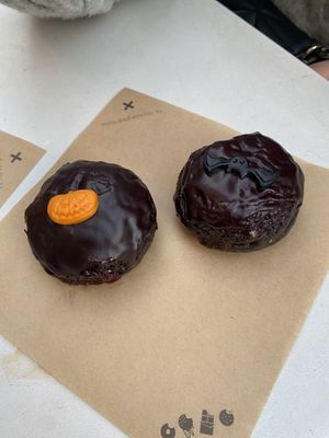 Halloween Dough Bites  at Crosstown Doughnuts Vegan in London