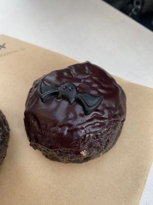 Halloween Dough Bite  at Crosstown Doughnuts Vegan in London