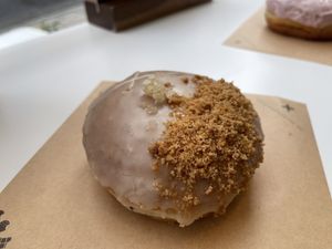 Donut  at Crosstown Doughnuts Vegan in London