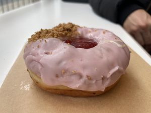 Donut  at Crosstown Doughnuts Vegan in London