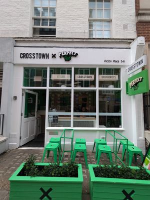  at Crosstown Doughnuts Vegan in London