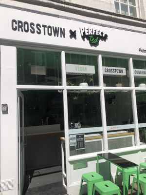 Front  at Crosstown Doughnuts Vegan in London