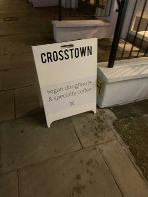 Ahop at Crosstown Doughnuts Vegan in London