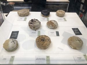 Doughnut options at Crosstown Doughnuts Vegan in London