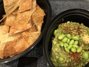 Edamame Guacamole and Chips at True Food Kitchen in Boca Raton
