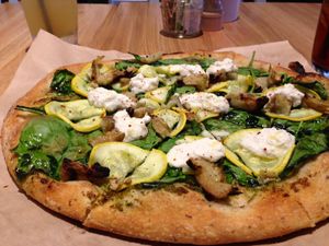 Artichoke Pesto Pizza at True Food Kitchen in Boca Raton