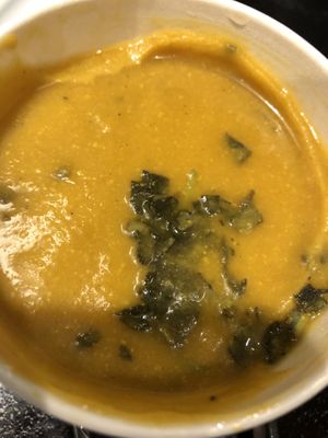 Butternut squash soup  at True Food Kitchen in Boca Raton