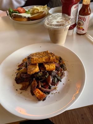 Veggie plate  at Local Kitchen & Coffee Shop in Glenwood Springs