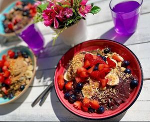 Acai smoothiebowl  at Ginger - Radhusplatsen in Helsingborg