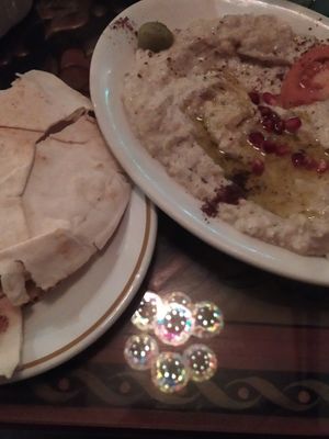 Baba ghanouj at Damascus Gate in Dublin