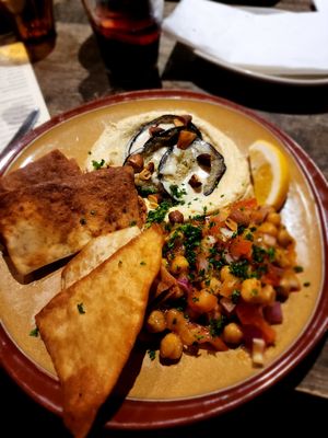 Vegan Hummus for Syria at Carmen Jones in Auckland