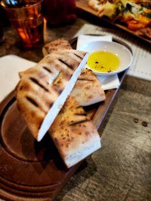 Vegan Hot bread at Carmen Jones in Auckland