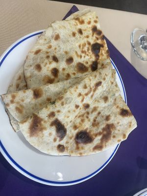 Stuffed naan  at Indian Pavilion in Hyannis