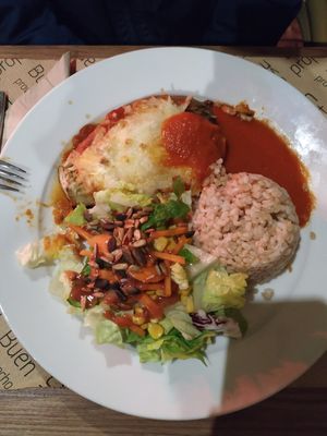 Berenjena rellena at Canadu in Malaga