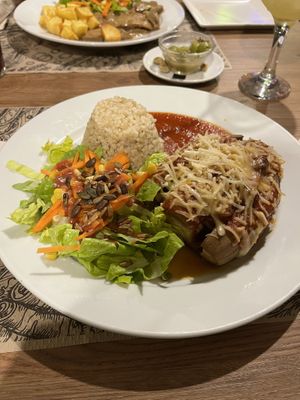 Aubergine gratin  at Canadu in Malaga