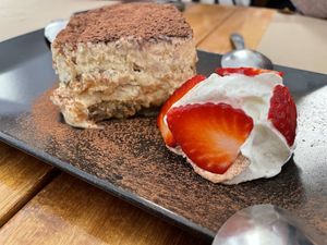 Tiramisu  at Canadu in Malaga