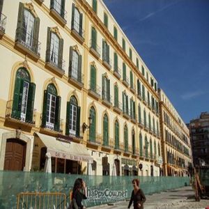 Outside, toward the right, lots of construction 02/2011! at Canadu in Malaga