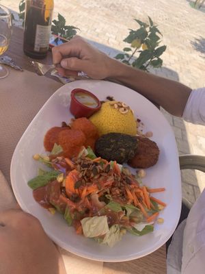 A mixed dish to try a bit of everything  at Canadu in Malaga