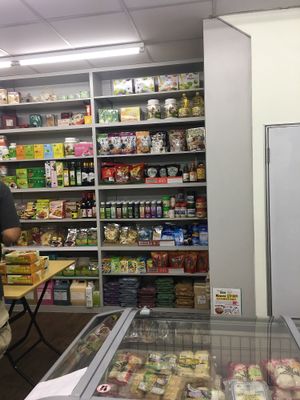 Drinks at Flygod Vegetarian and Organic Mart in Northeast Singapore