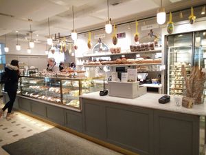 vendor desk at Vete-Katten in Stockholm