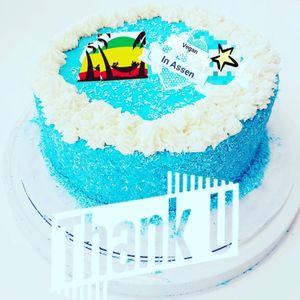 Vegan Birthday Cake at Vegan in Assen in Assen