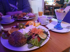 Vegan Breakfast at Cafe Kongress in Karlsruhe