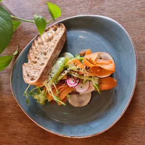 Homemade Carrot Salmon  at Bhalu in Nijmegen