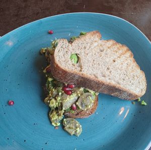 Scrambled tofu at Bhalu in Nijmegen