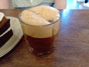 Espresso and tonic at Bhalu in Nijmegen