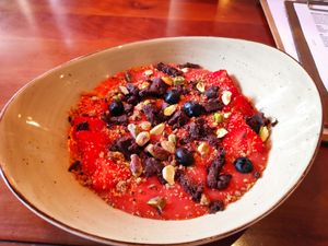 Smoothiebowl at Bhalu in Nijmegen