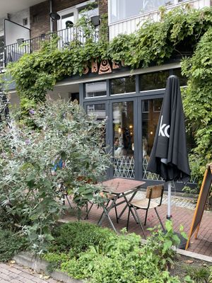 Outside  at Bhalu in Nijmegen