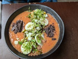 Smoothie bowl at Bhalu in Nijmegen