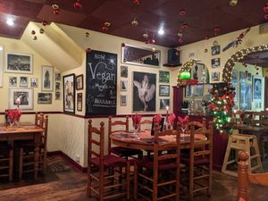 Even though its omni, the Vegan experience is front and centre at Charlie Brown's Diner in Eastbourne