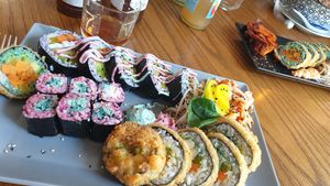 cheezy platte at Kimbap Spot in Bochum