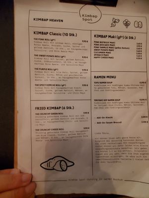  at Kimbap Spot in Bochum